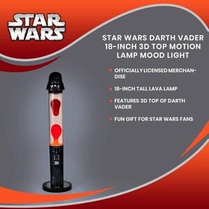 DARTH VADER LAVA LAMP